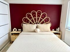 BAMBU BAŞLIK AHŞAP KARYOLA